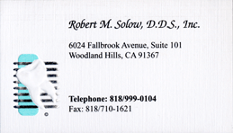 Robert M. Solow, D.D.S., Inc.