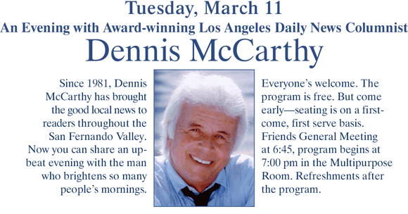 An Evening with Dennis McCarthy